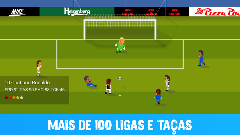 Imagem de jogabilidade de World Soccer Champs